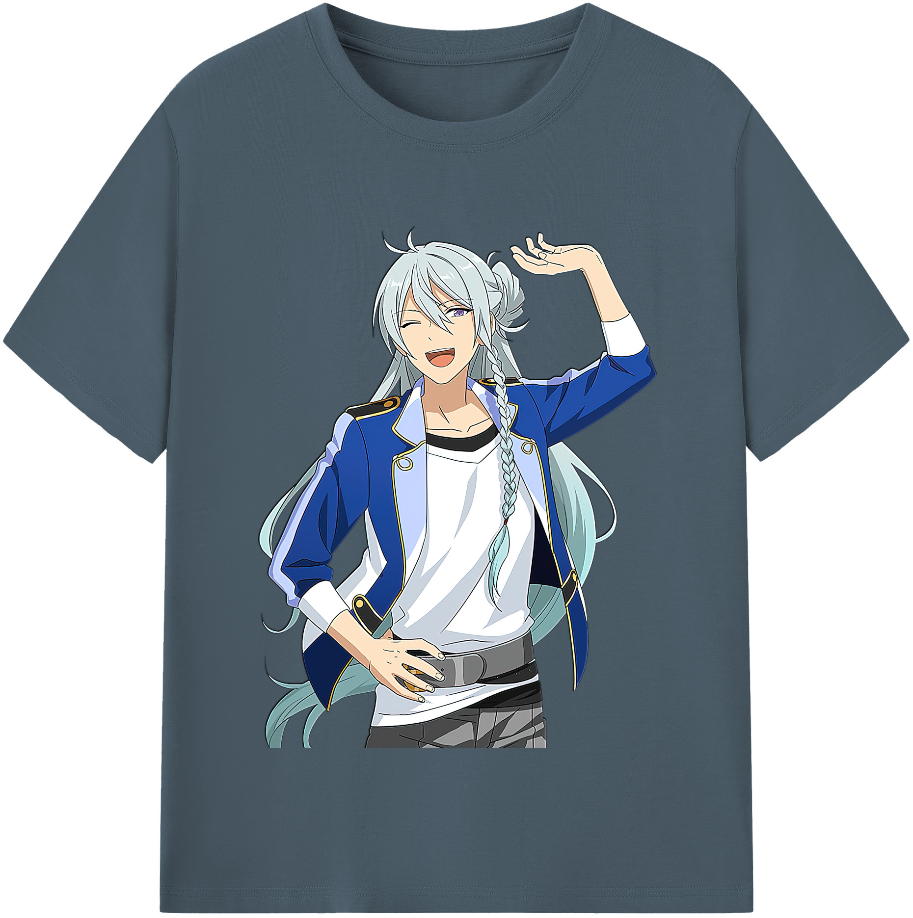 （画像用） あんさんぶるスターズ! Ensemble Stars 綿100％半袖Tシャツ（フロントプリント）